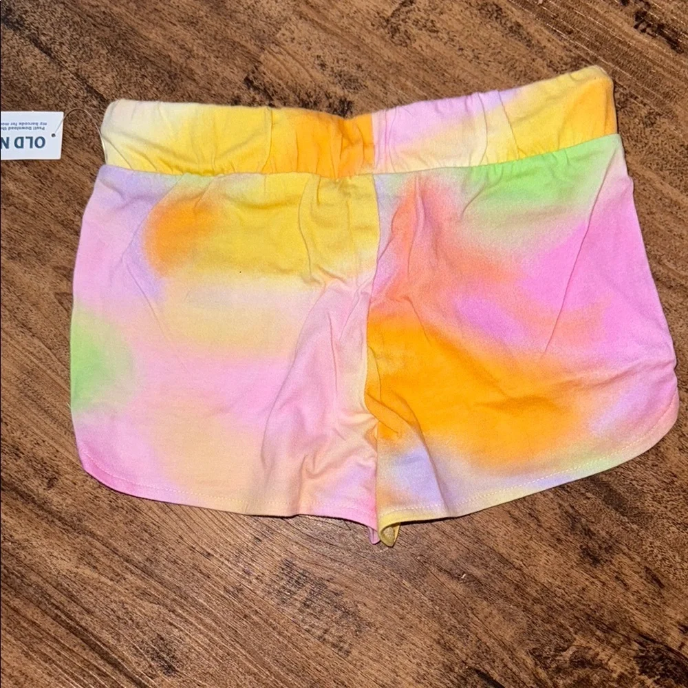 Colorful Tie-Dye Girl’s Shorts